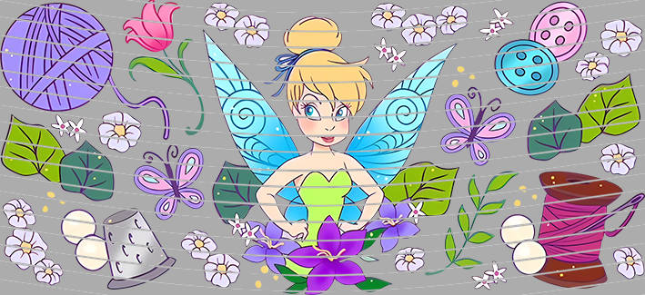 16oz Disney style-D-1756